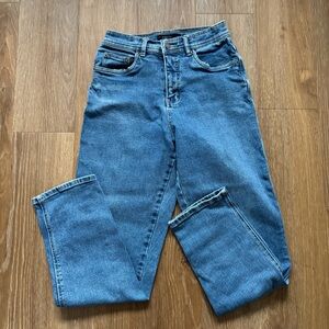 Vintage BillBlass Classic Blue Women's 90s Jeans High Waisted Mom Style 4 Petite
